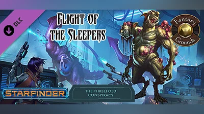 Сборник Fantasy Grounds - Starfinder RPG - The Threefold Conspiracy AP 2: Flight of the Sleepers