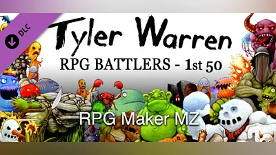 Сборник RPG Maker MZ - Tyler Warren RPG Battlers - 1st 50