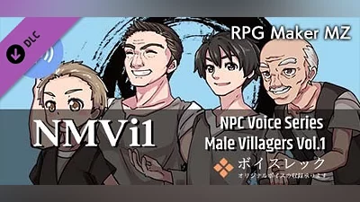 Сборник RPG Maker MZ - NPC Male Villagers Vol.1
