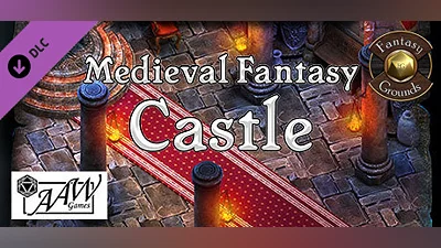 Сборник Fantasy Grounds - Black Scrolls Medieval Fantasy Castle (Map Tile Pack)