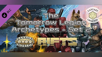 Сборник Fantasy Grounds - Savage Rifts(R): The Tomorrow Legion Archetypes - Set 2 #SWADE
