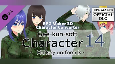 Сборник RPG Maker 3D Character Converter - Gee-kun-soft character 14 military uniform 3