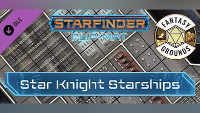 Сборник Fantasy Grounds - Starfinder RPG - Starfinder Flip-Mat - Star Knight Starships