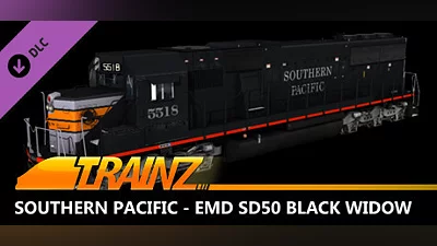 Сборник Trainz 2022 DLC - Southern Pacific - EMD SD50 Black Widow