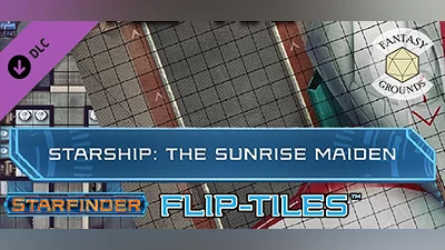 Сборник Fantasy Grounds - Starfinder RPG - Flip-Mat - Starship, The Sunrise Maiden