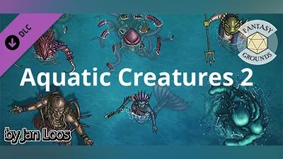 Сборник Fantasy Grounds - Jans Token Pack 32 - Aquatic Creatures 2