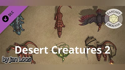Сборник Fantasy Grounds - Jans Token Pack 33 - Desert Creatures 2