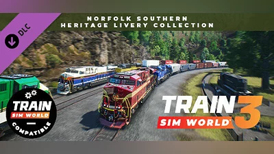 Сборник Train Sim World  4: Norfolk Southern Heritage Livery Collection Add-On
