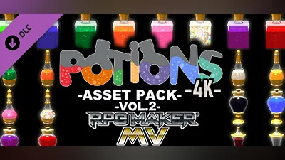 Сборник RPG Maker MV - Potions Asset Pack 4K Vol 2