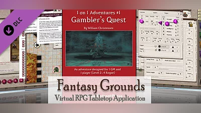 Сборник Fantasy Grounds - 3.5E/PFRPG: Gambler's Quest - 1 on 1