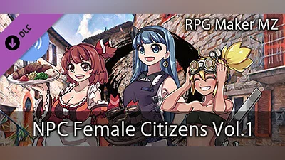 Сборник RPG Maker MZ - NPC Female Citizens Vol.1