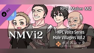 Сборник RPG Maker MZ - NPC Male Villagers Vol.2