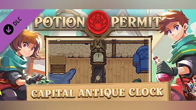 Potion Permit - Capital Antique Clock
