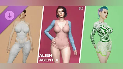 Alien Agent X DLC Leather Jumpsuit