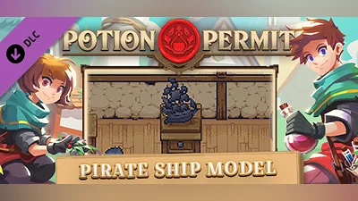 Potion Permit - Pirate Ship Model