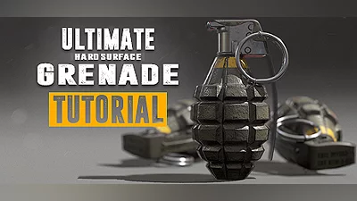 Сборник Ultimate Grenade Tutorial - Hardsurface 3D Course