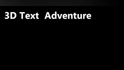 Сборник 3D Text Adventure Demo