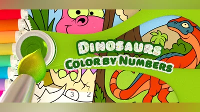 Сборник Color by Numbers - Dinosaurs