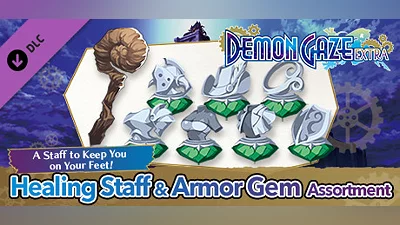 Сборник DEMON GAZE EXTRA - Healing Staff & Armor Gem Assortment