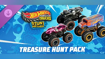 Сборник Hot Wheels Monster Trucks: Stunt Mayhem  - Treasure Hunt Pack