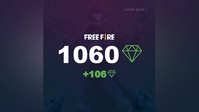 1166 Алмазов для Garena Free Fire