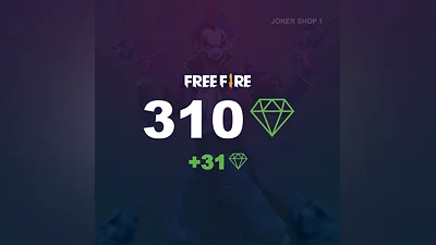 341 Алмазов для Garena Free Fire