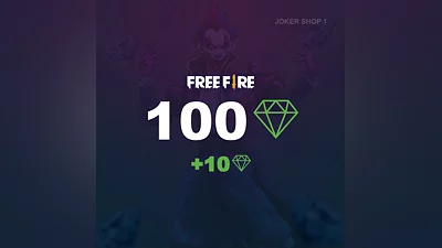 110 Алмазов для Garena Free Fire