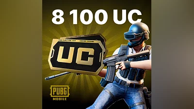 8100 UC для PUBG Mobile