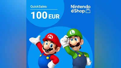 Подарочная карта Nintendo eShop EU на 100 EUR