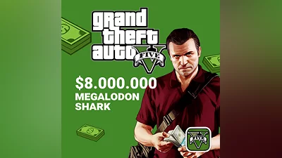$8.000.000 Megalodon Shark Cash Card для Grand Theft Auto V