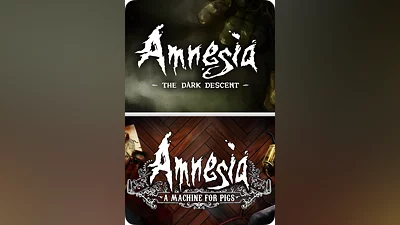 Amnesia: The Dark Descent + Amnesia: A Machine for Pigs standard edition на steam
