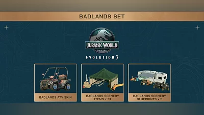 Jurassic World Evolution 3 Badlands Set (PC) [Global] [Standard]