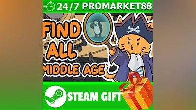 ВСЕ СТРАНЫ+РОССИЯ FIND ALL 2: Middle Ages STEAM