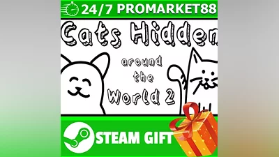 ВСЕ СТРАНЫ+РОССИЯ Cats Hidden Around the World 2