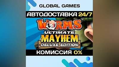 Worms Ultimate Mayhem Deluxe Edition Steam Ключ РФ+СНГ