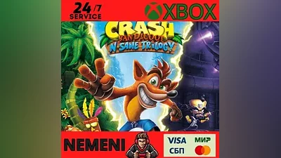 Crash Bandicoot N. Sane Trilogy Xbox One X S KEY