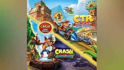 CRASH BANDICOOT - N. SANE TRILOGY + CTR NITRO КЛЮЧ