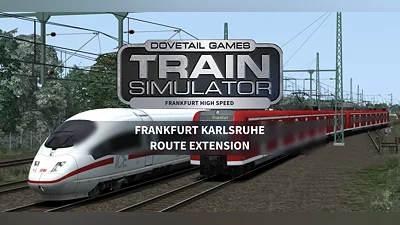 Train Simulator Frankfurt High Speed Frankfurt Karlsruhe Route Extension Add On DLC (PC) [Global] [Standard]
