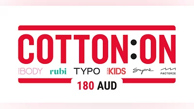 Cotton On Group Gift Card 180 AUD [Australia] [Standard]