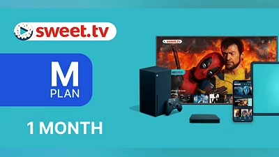 Sweet tv Subscription M Plan 1 Month [Poland ] [Standard]