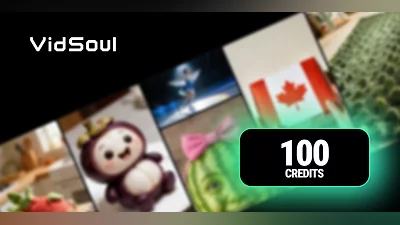 Vidsoul ai 100 Credits [Global] [Standard]