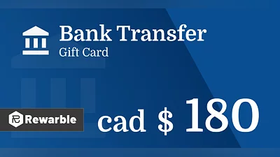 Bank Transfer Gift Card 180 CAD [Canada] [Standard]