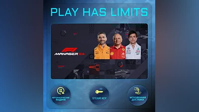 F1 Manager 2024 КЛЮЧ STEAM Весь мир + РФ