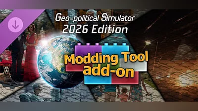 “Modding Tool” add-on for Geo-political Simulator 2026 Edition (Steam key)