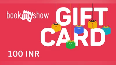 BookMyShow Gift Card 100 INR [India] [Standard]
