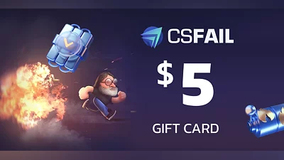 CS fail Gift Card 5 USD [Global] [Standard]