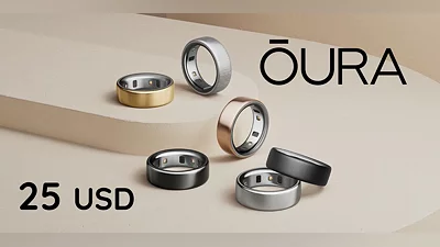 Oura Ring 25 USD [United States] [Standard]