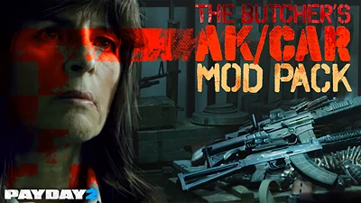 PAYDAY 2: набор модификаций The Butcher's AK/CAR