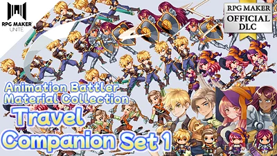 Animation Battler Material Collection Travel Companion Set 1