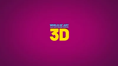 WORLD OF ART - learn with JIGSAW PUZZLES - WORLD OF ART JIGSAW PUZZLES: 3D